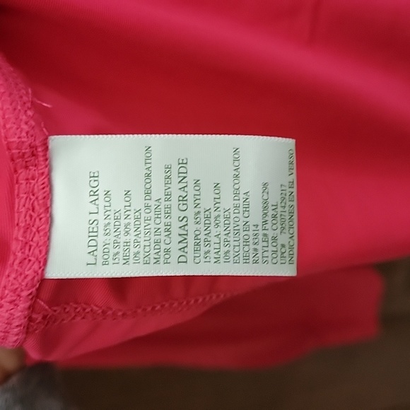 Pink 3/4 zip top - Picture 5 of 5